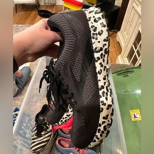 Brooks Black and White Athletic Shoes